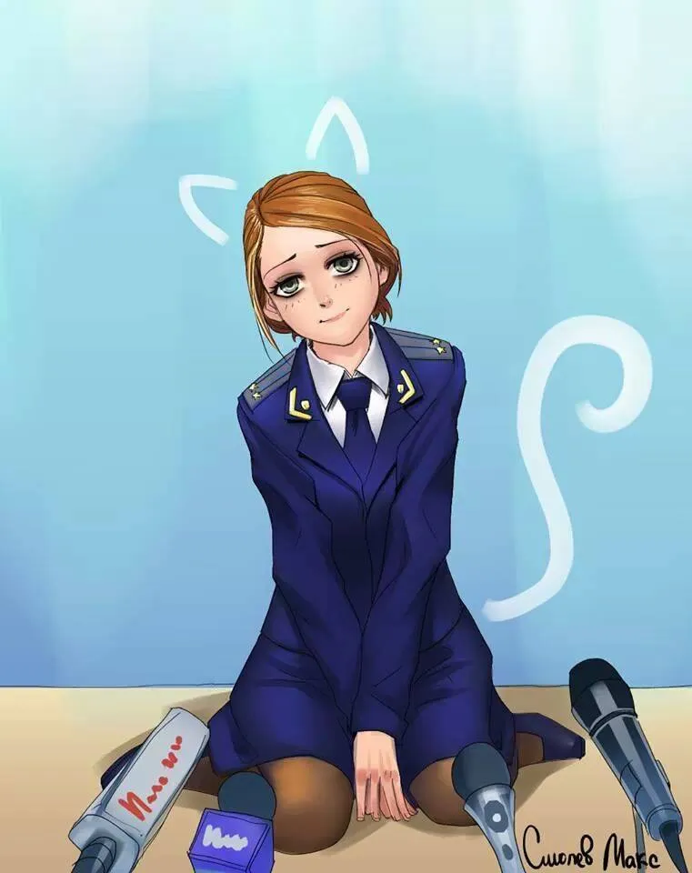Natalia Poklonskaya y el anime 9