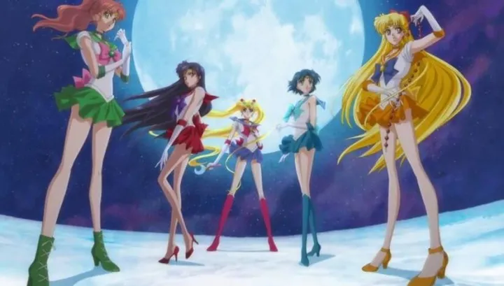 Sailor Moon Crystal scouts