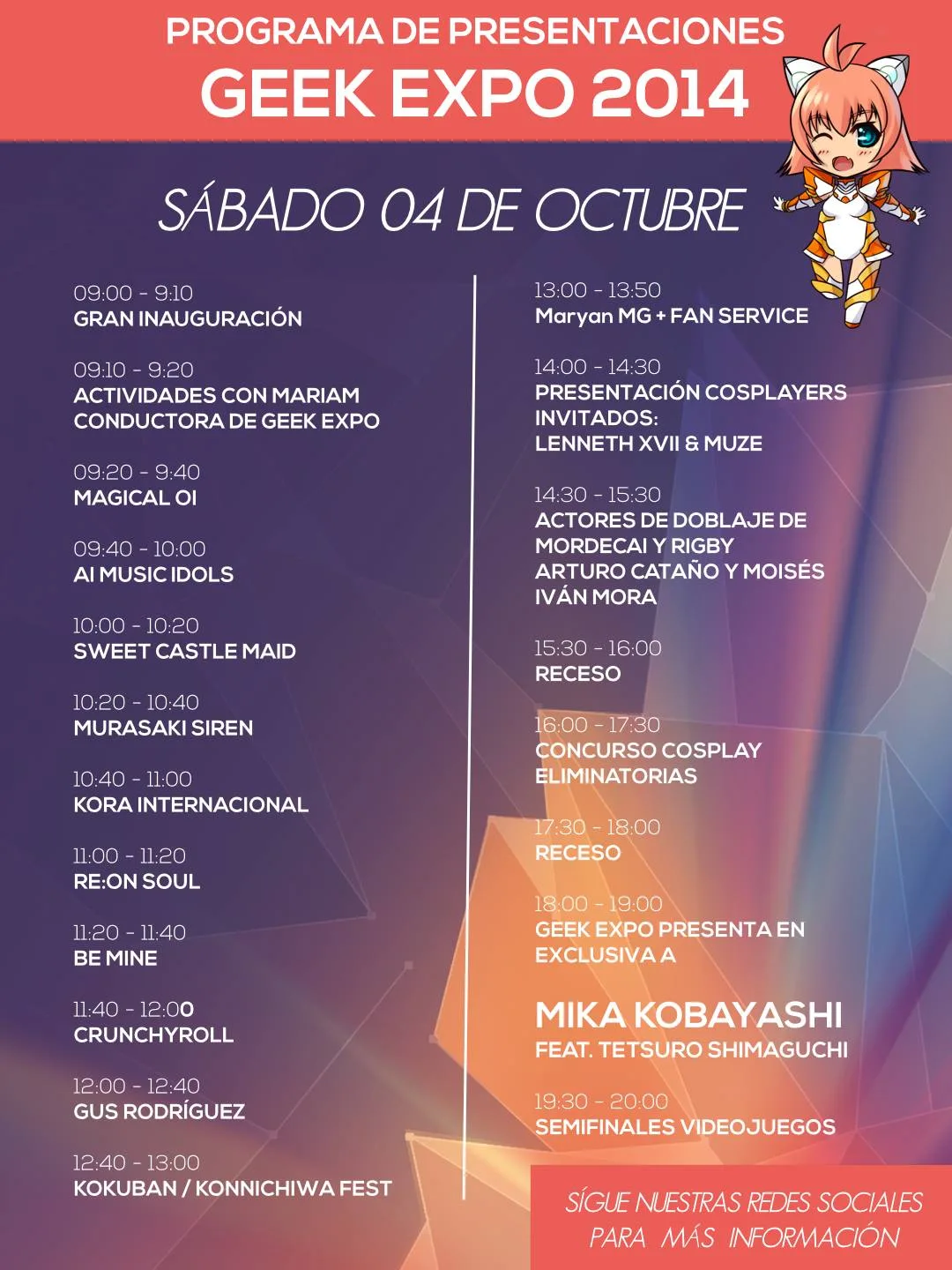 Geek Expo 2014 sábado