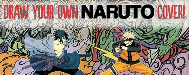 Dibuja tu portada de Naruto