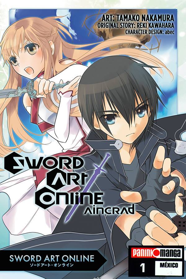 manga Sword Art Online Aincrad México
