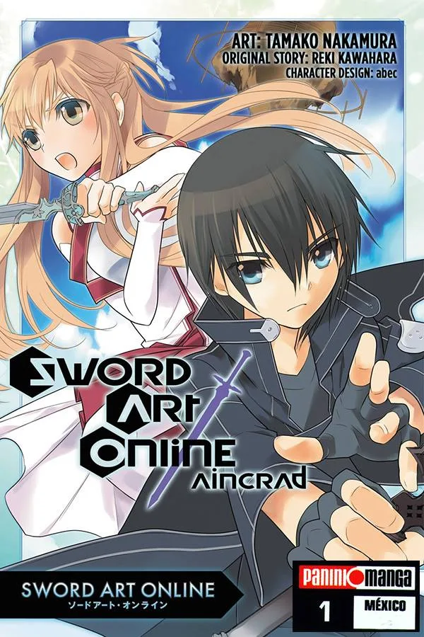manga Sword Art Online Aincrad México