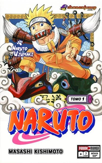 Panini Naruto manga en méxico