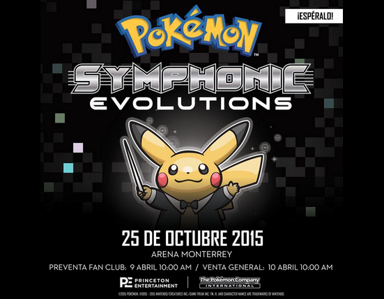Pokémon- Symphonic Evolutions Monterrey
