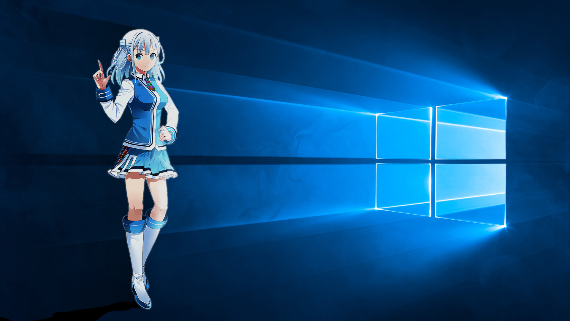 Touko Madobe, nombre oficial de la mascota de Windows 10 en Japón