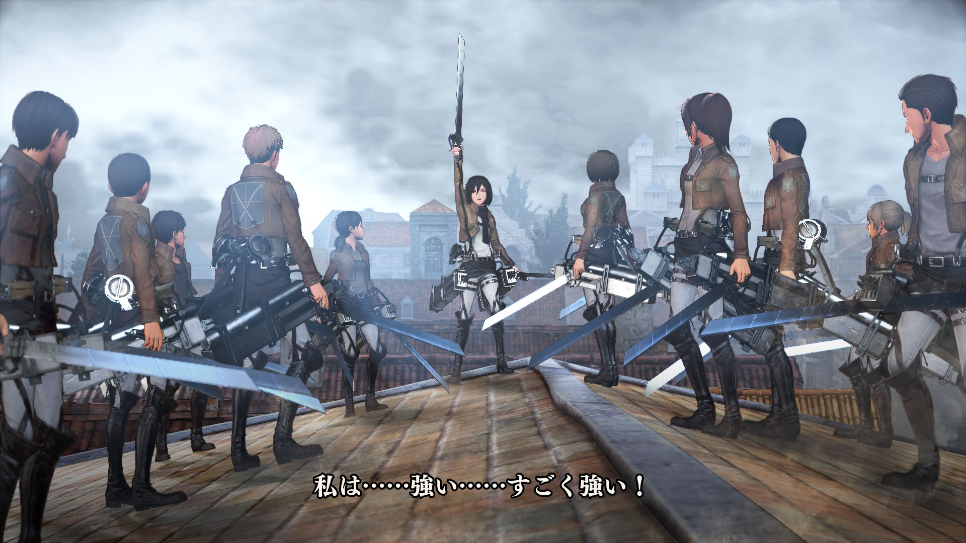 Primeros videos para el juego de Shingeki No Kyojin