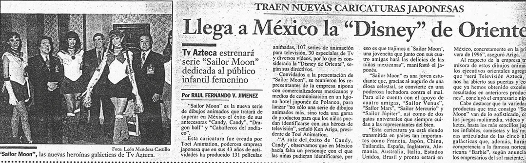 Sailor Moon llega a México