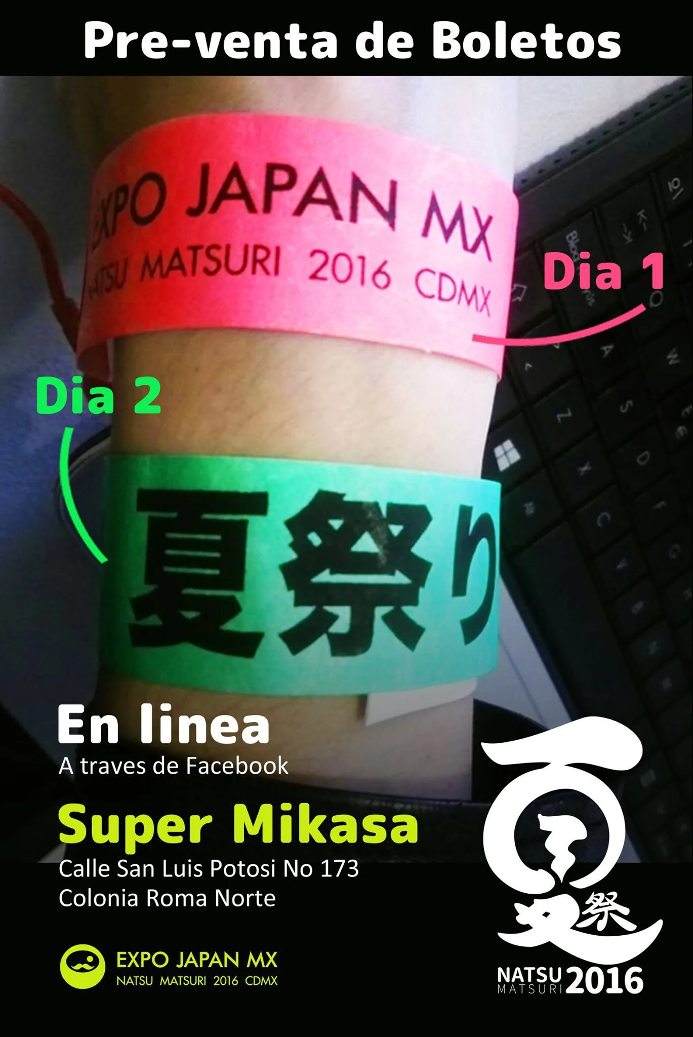 boletos natsu matsuri