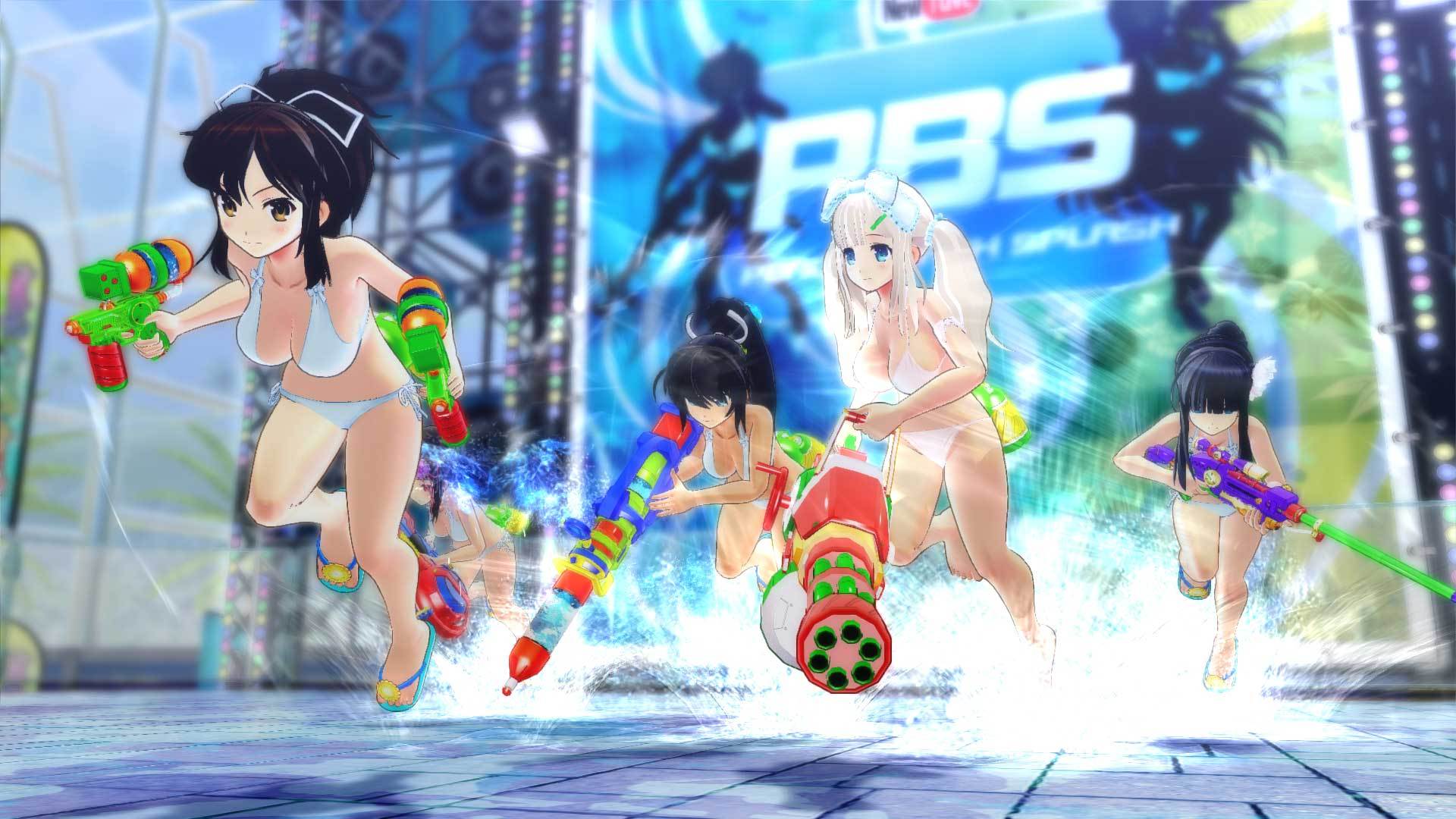 Senran Kagura: Peach Beach Splash muestra sus múltiples ediciones